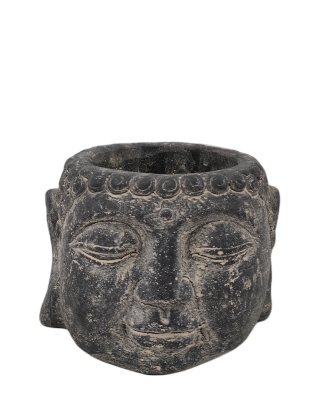 Buddha head pot