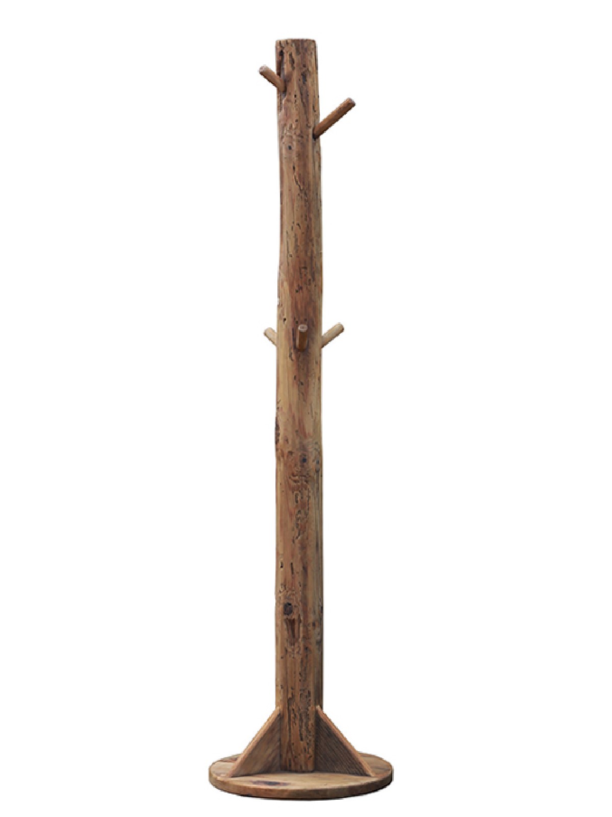 Wooden coat hanger stand