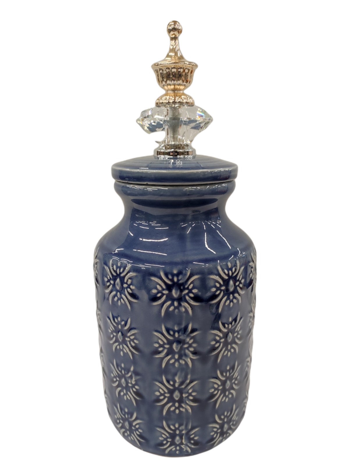 Ceramic vase with lid