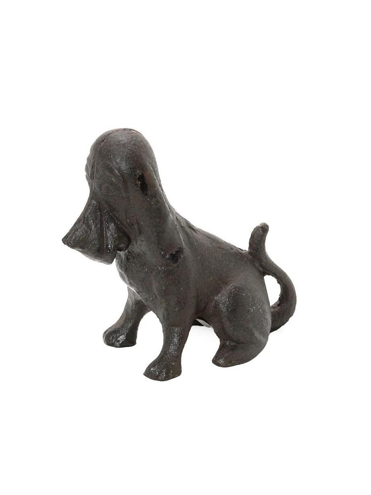 Cast iron dog figure