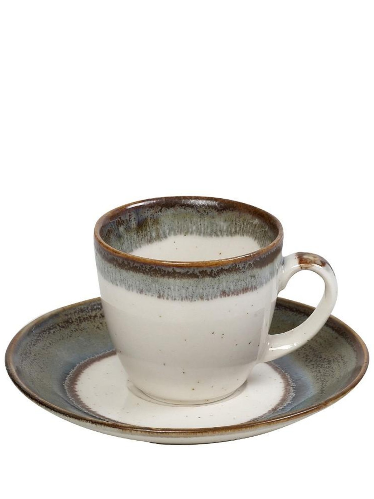 Espresso cup with saucer set. 6 pc.