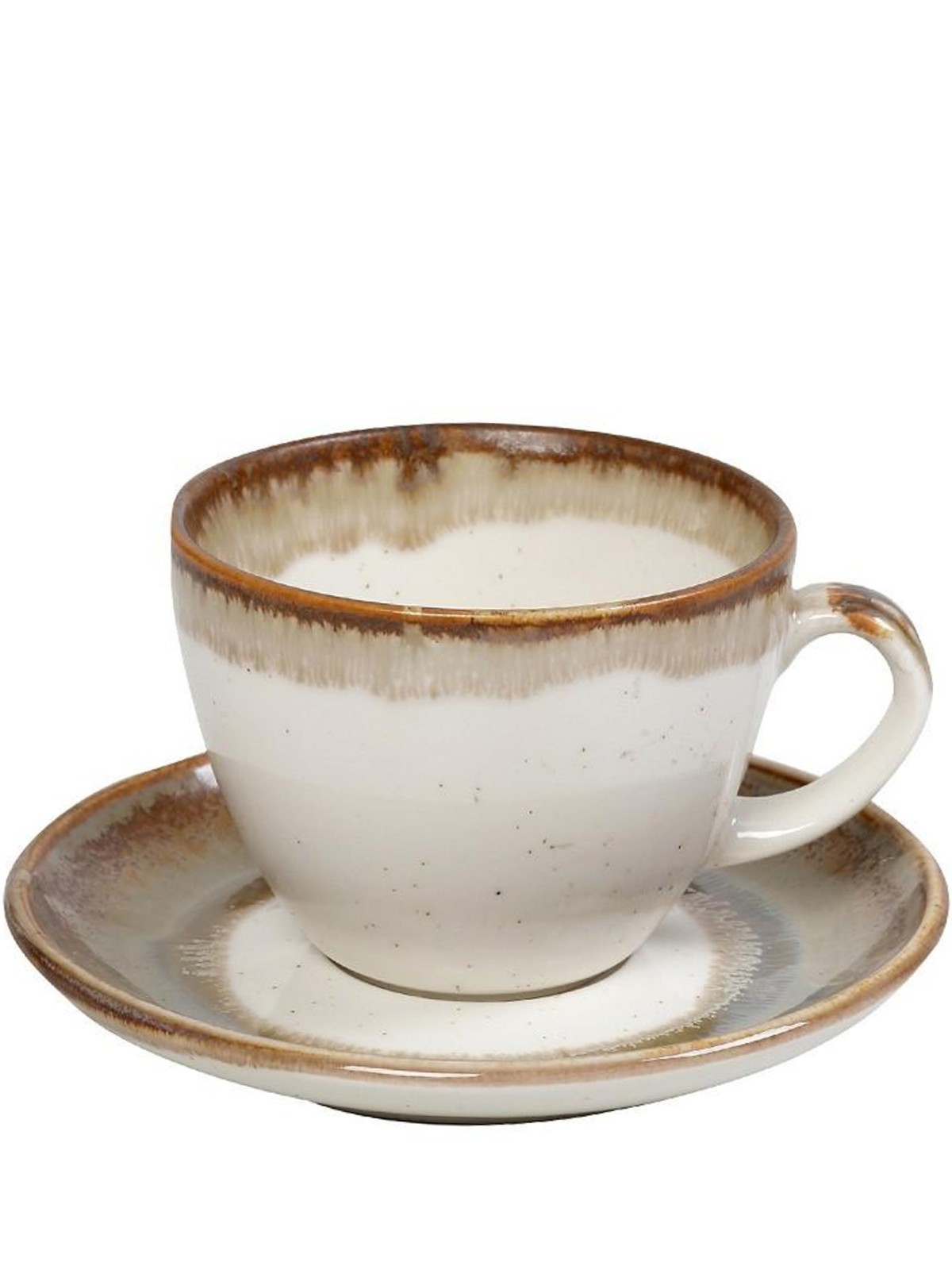 Cappuccino cup with saucer